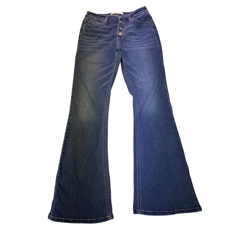 Kan Can Dark Wash Flare Jeans 5/26